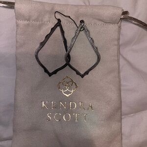 Sophee Drop Earrings in Gunmetal Kendra Scott